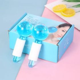 2Pcs/Box Beauty Ice Therapy Face Massage Ball