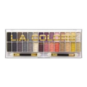 L.A. COLORS 28 Color Eyeshadow Palette - Malibu