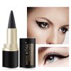 Black Gel Eyeliner Cream Eyeliner Tool Smudge Proof and Waterproof Eyeliner Pencil Matte Black Eye-liner Pencil for Women