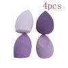 Different Sizes Makeup Sponge Dry Wet Use Cosmetic Puff Sponge Green