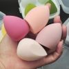 Different Sizes Makeup Sponge Dry Wet Use Cosmetic Puff Sponge Green