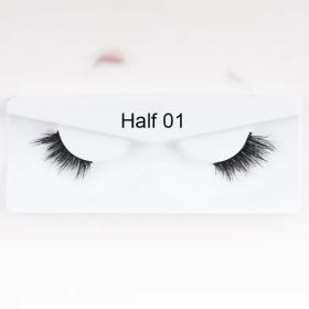 1Pair Mink Half Lashes Half 01