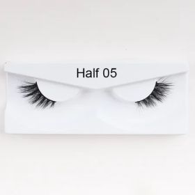 1Pair Mink Half Lashes Half 05