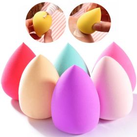 Good Living In Style Makeup Applicator 6 Piece Sponge Set (Color: PASTELS)